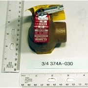 Watts 374A-3/4 Relief Valve 3/4" 30 374A-3/4